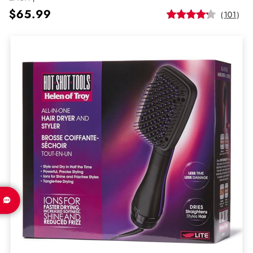 Hot shot tools all in one hair dryer